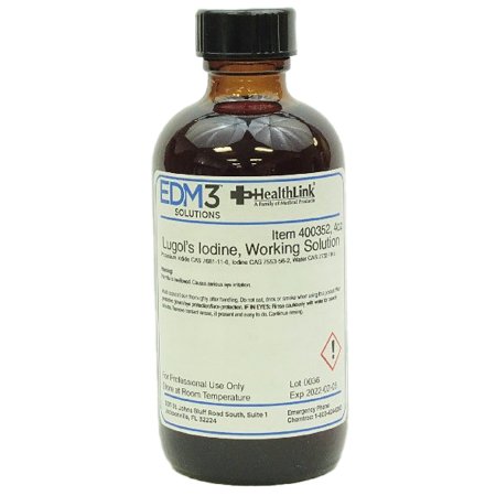 Lugol's Iodine Stain 4 oz. by EDM 3 LLC  ID 400352
